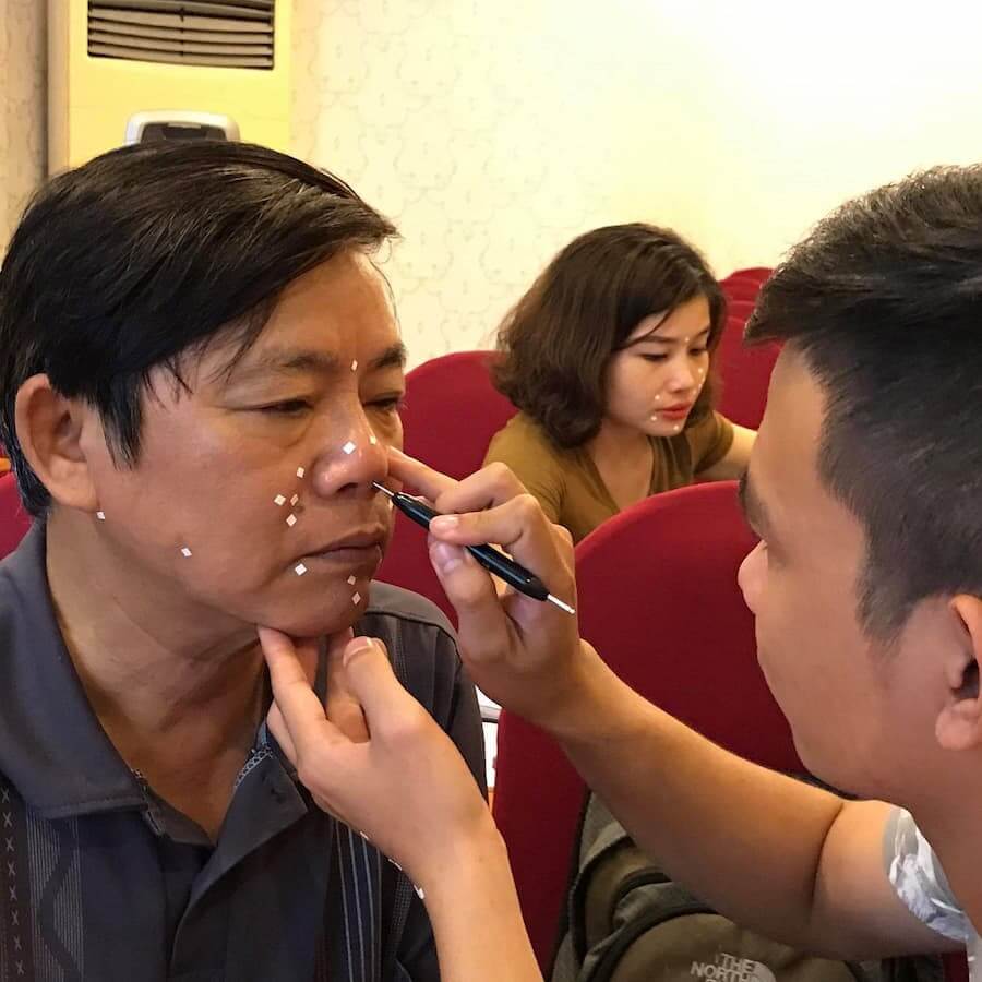 réflexologie faciale - 1