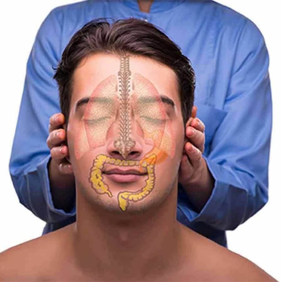 réflexologie faciale - 5 Réflexologie faciale